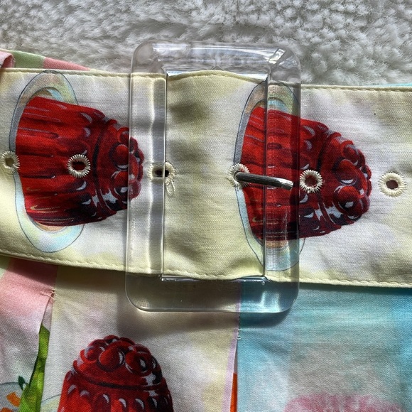 RACHEL ANTONOFF Vinnie Jello Striped Skirt Size 2 - Picture 6 of 7